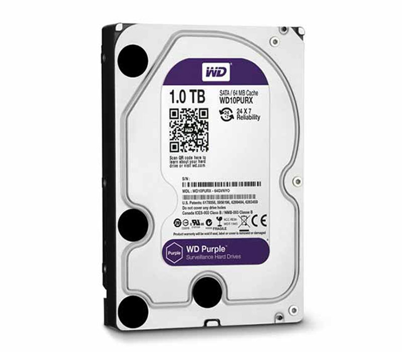 Ổ cứng Western Digital Purple WD10PUR(Z) 1TB