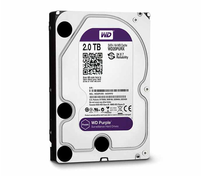 Ổ cứng Western Digital Purple WD20PUR(Z) 2TB