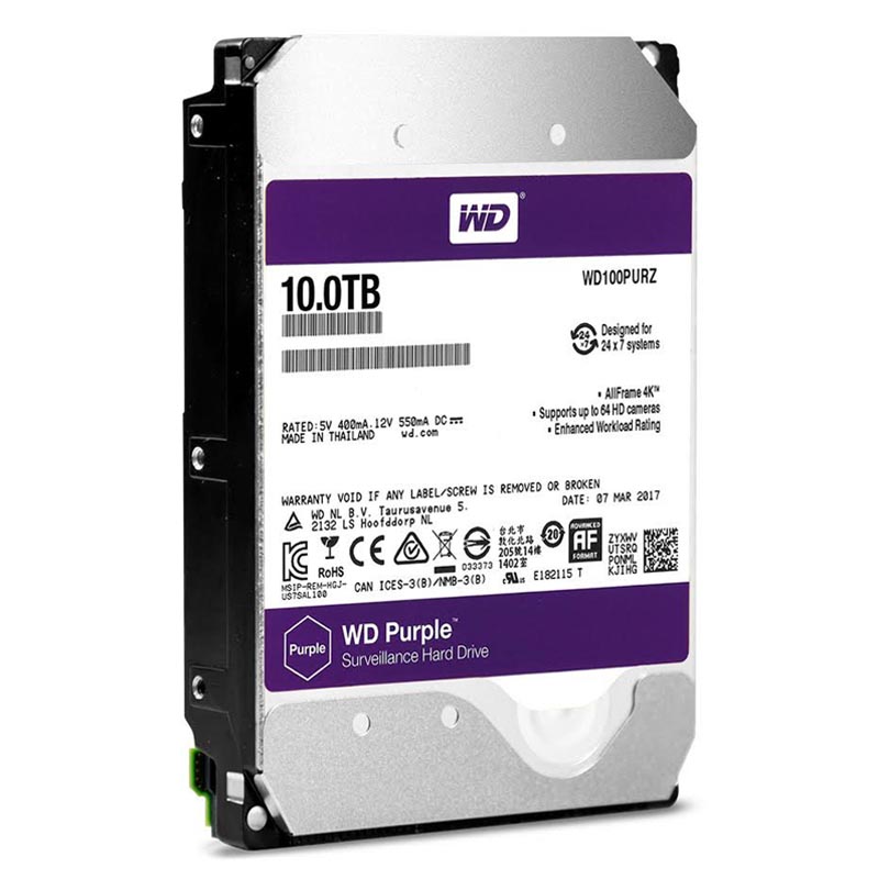 Ổ cứng Western Digital Purple WD102PURZ 10TB 