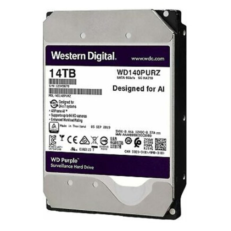 Ổ cứng Western Digital Purple WD140PURZ 14TB