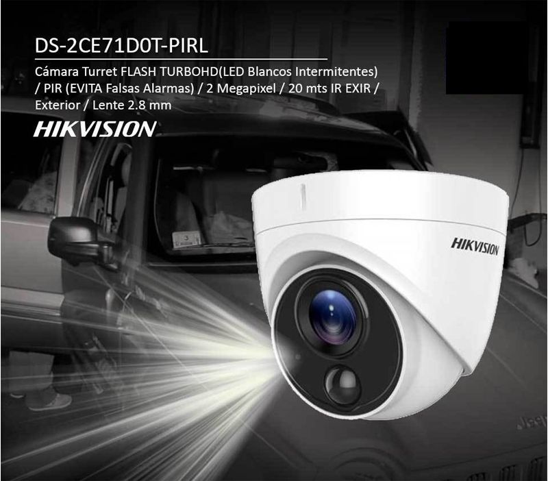 Camera Analog Hikvision DS-2CE71D0T-PIRL
