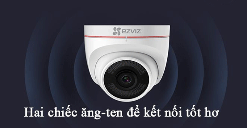 Camera IP Wifi EZVIZ C4W (Chuẩn nén H.265/H.264, IP67, Hồng ngoại thông minh EXIR 30m)