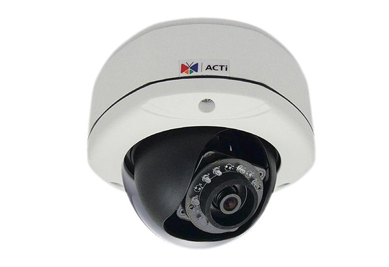 Camera IP ACTi D71A (1.0MP, Ống kính 2.93mm, IP67, Hồng ngoại thông minh 30m)