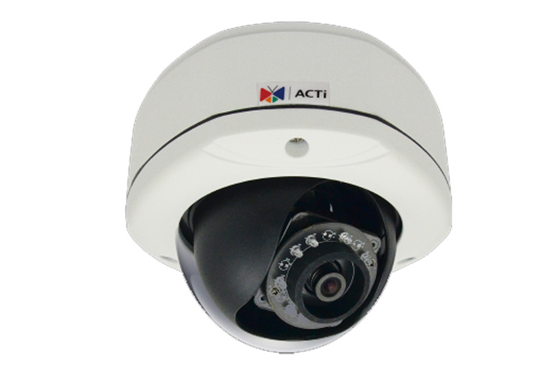 Camera IP ACTi E73A (5.0MP, Ống kính 2.93mm, IP67, Hồng ngoại thông minh 30m)