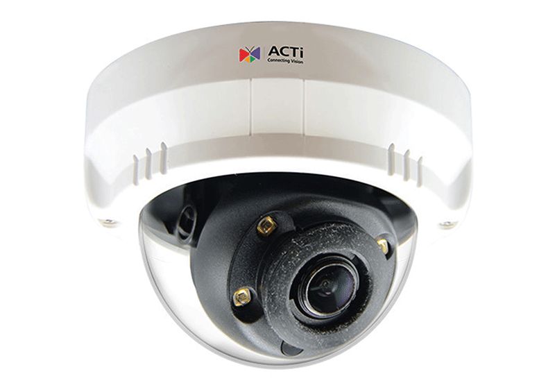 Camera IP ACTi A63 (2.0MP, Ống kính 2.8mm, Hồng ngoại thông minh 30m)