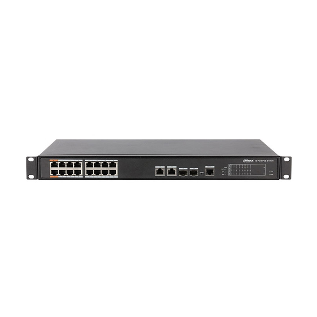 Cổng chuyển đổi Switch PoE Dahua DH-PFS4218-16ET-190 (16 cổng)