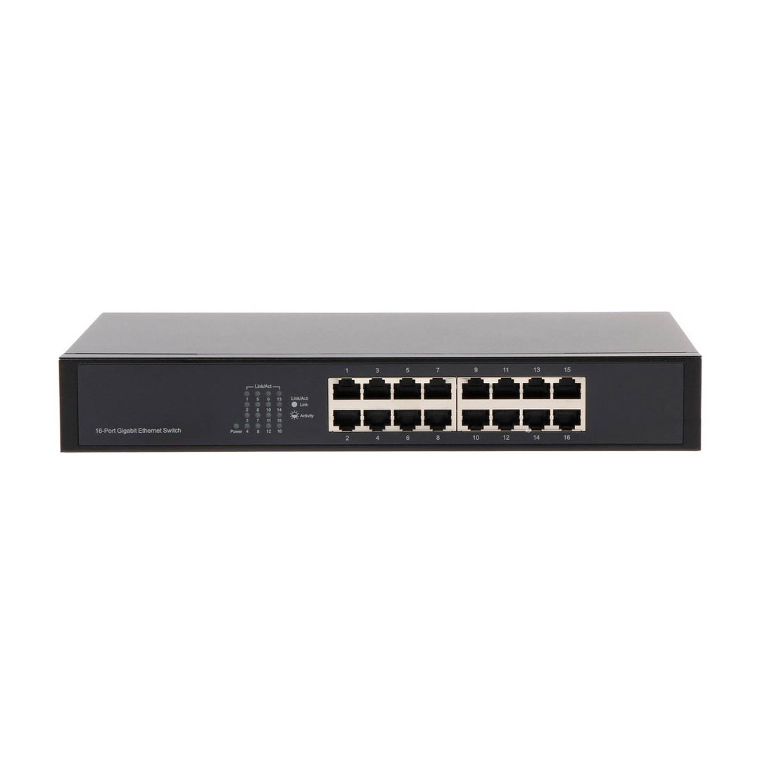 Cổng chuyển đổi Switch PoE Dahua DH-PFS3016-16GT (16 cổng)