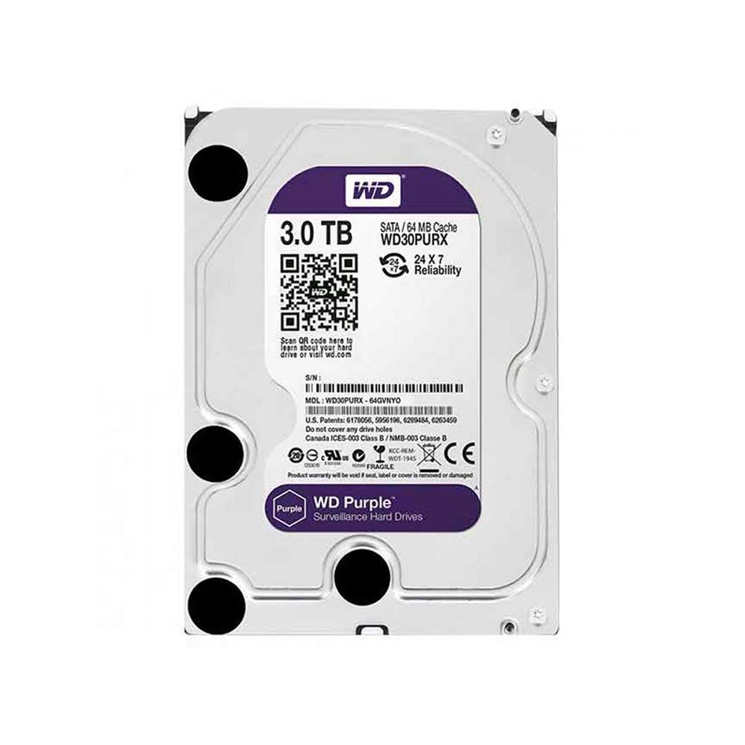 Ổ cứng Western Digital Purple WD30PUR(Z) 3TB