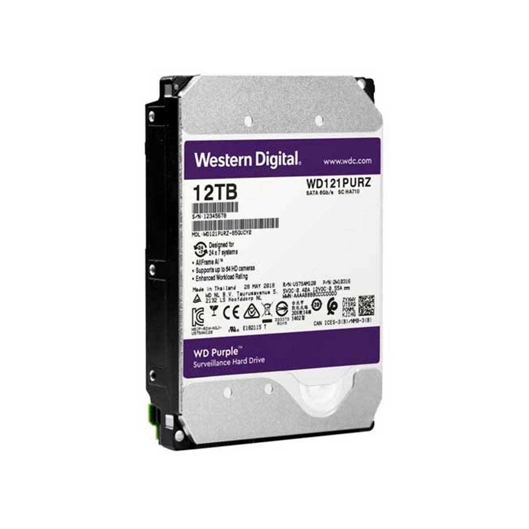 Ổ cứng Western Digital Purple WD121PURZ 12 TB