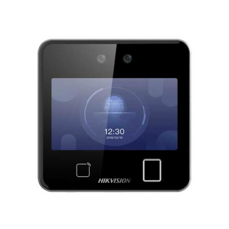 Máy chấm công, kiểm soát ra vào nhận diện khuôn mặt và vân tay HIKVISION DS-K1T642MFW 