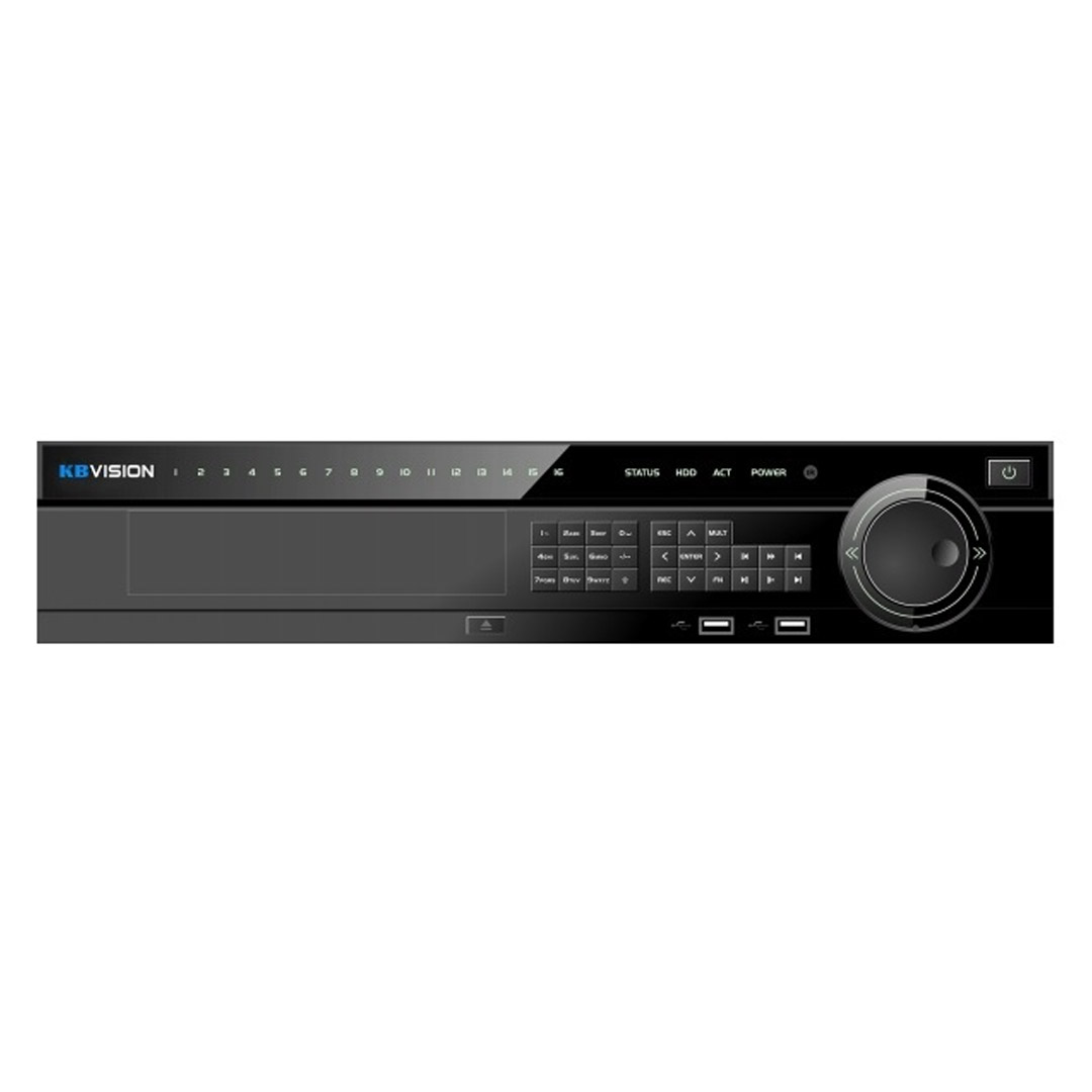 Đầu ghi hình IP KBVISION KX-C4K8832N2 (32 kênh, Chuẩn nén hình ảnh H.265/H.264, Ổ cứng 6TB)