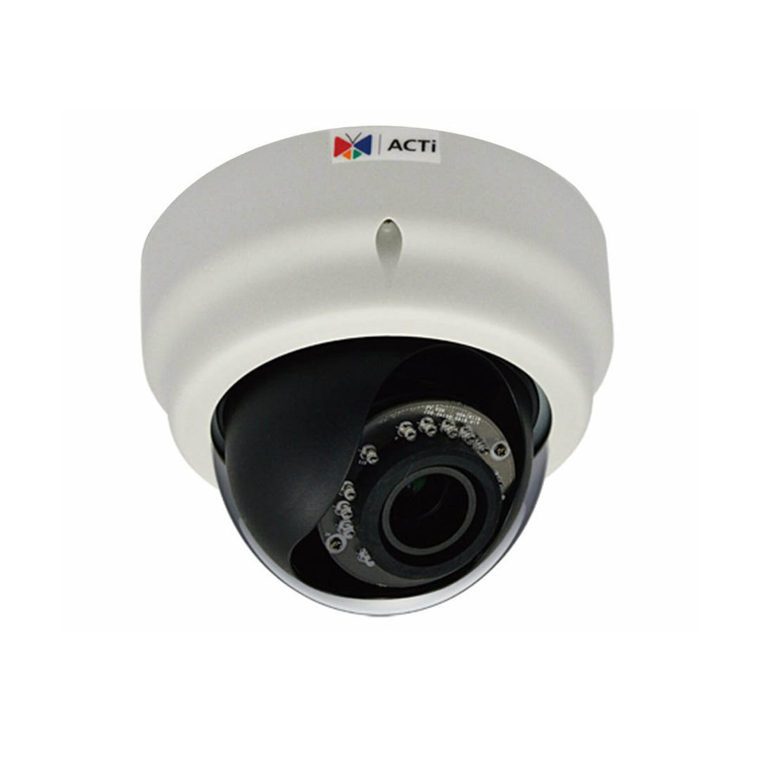 Camera IP ACTi E59 (10.0MP, Ống kính 3.6mm, Hồng ngoại thông minh 30m)