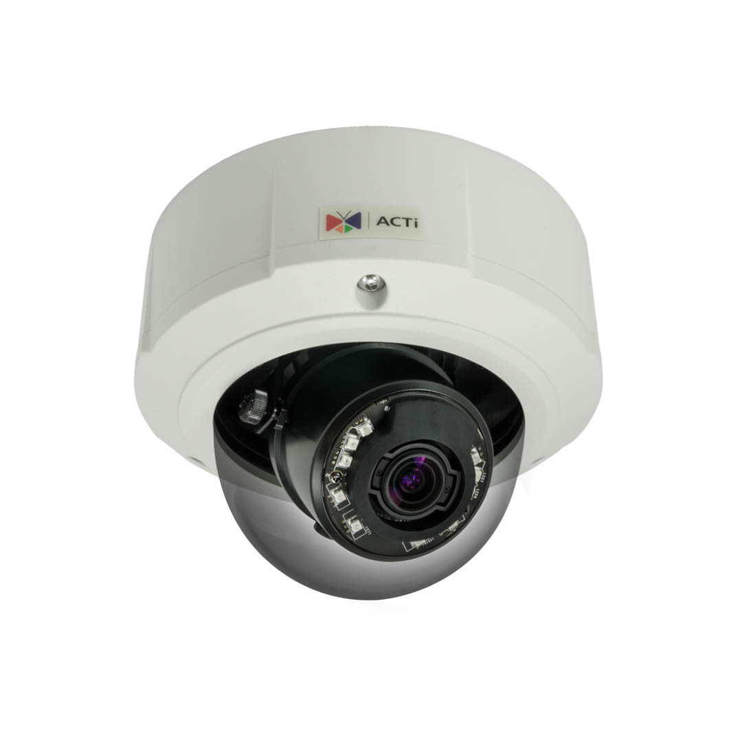 Camera IP ACTi B81 (5.0MP, Ống kính 3.0mm, IP67, Hồng ngoại thông minh 40m)