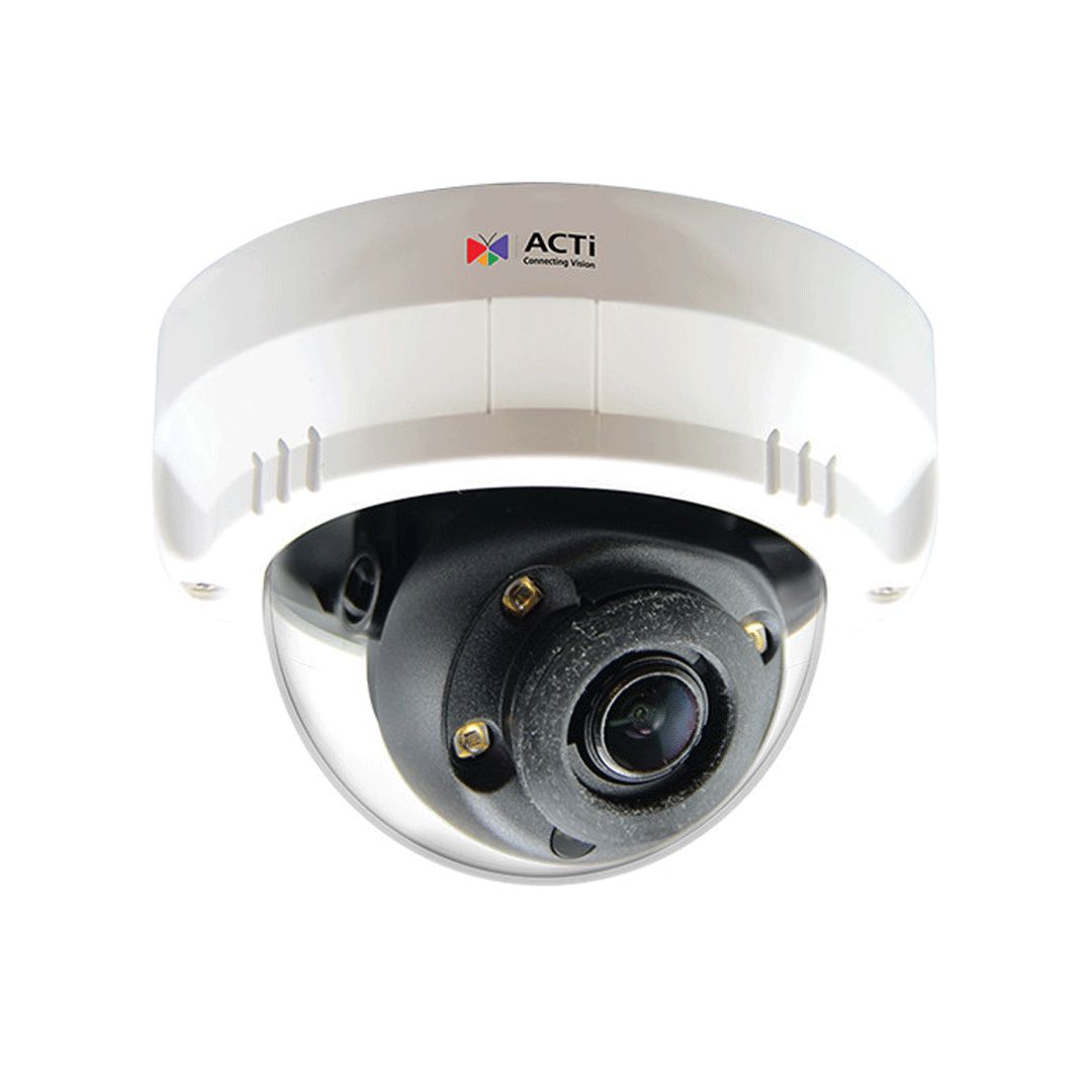 Camera IP ACTi A63 (2.0MP, Ống kính 2.8mm, Hồng ngoại thông minh 30m)