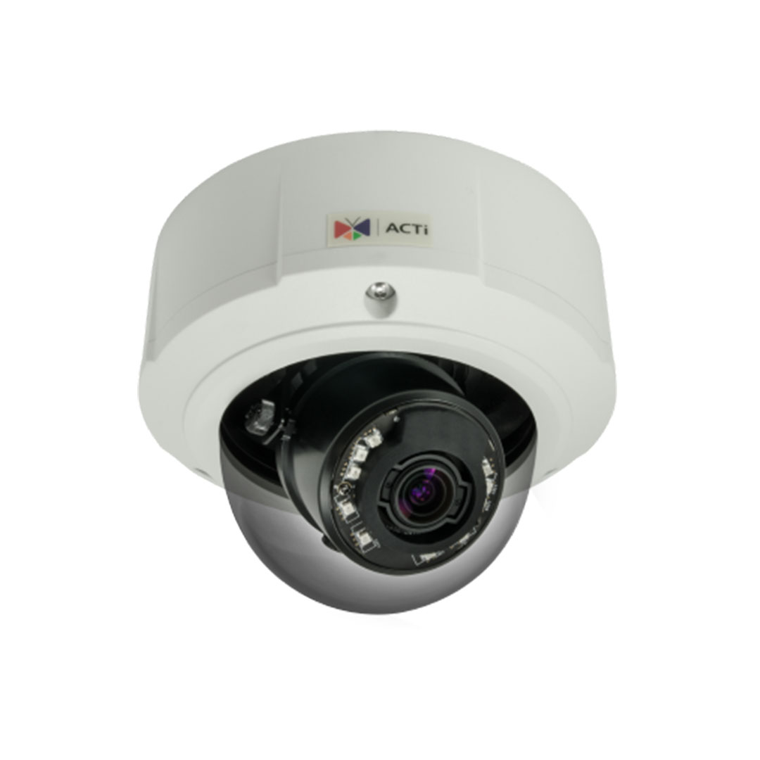 Camera IP ACTi B82 (5.0MP, Ống kính 9.0mm, IP67, Hồng ngoại thông minh 43.7m)