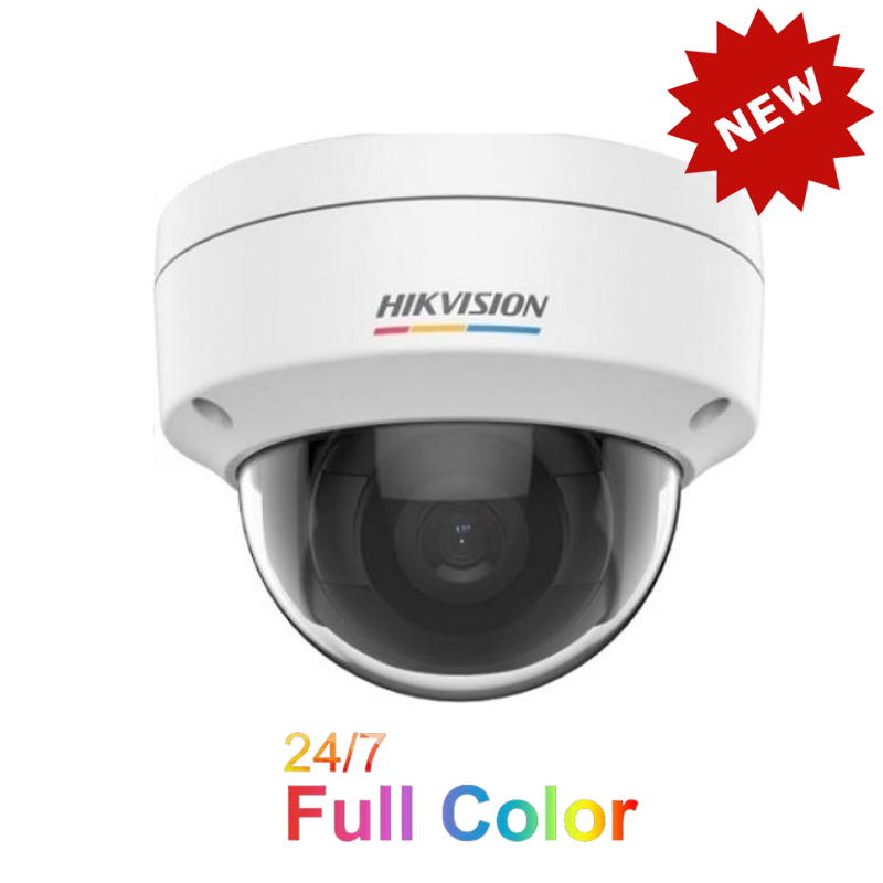 Camera IP Dome Colorvu 4MP HIKVISION DS-2CD1147G0-UF