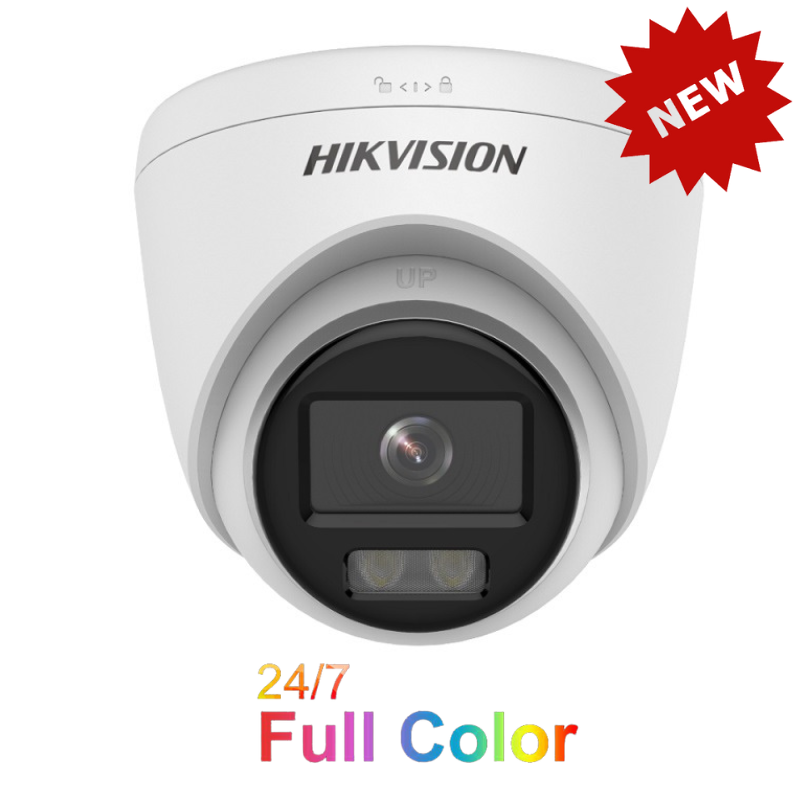 Camera IP Dome Colorvu 2MP HIKVISION DS-2CD1327G0-LUF