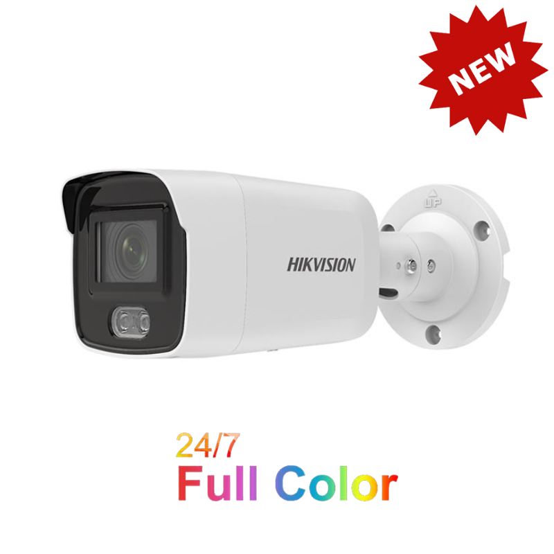 Camera IP Colorvu 2MP HIKVISION DS-2CD2027G2-LU ( tích hợp micro )