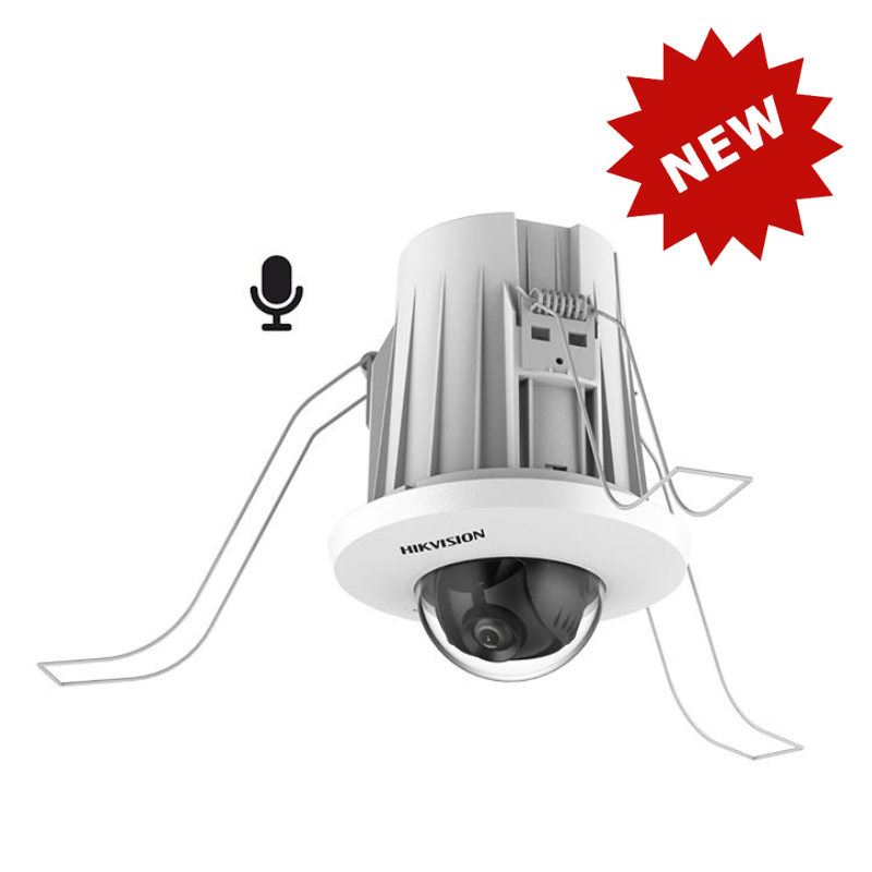 Camera IP Dome 2MP Hikvision DS-2CD2E23G2-U ( tích hợp micro )