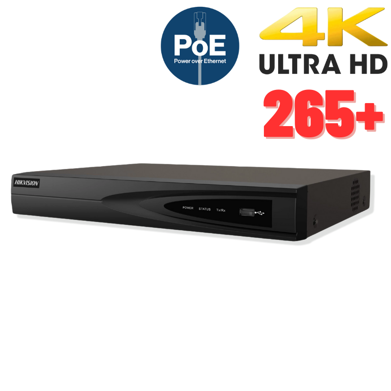 Đầu ghi IP 4 kênh Hikvision DS-7604NI-K1/4P(B)