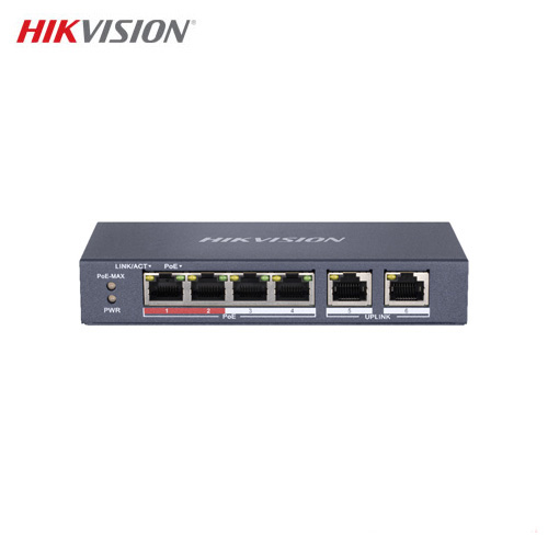 Switch POE Hikvision DS-3E0106P-E/M