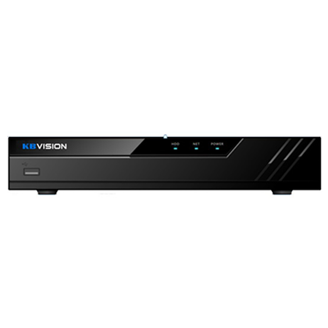 Đầu ghi hình Analog KBVISION KX-D2K8104H1 (4 kênh, Chuẩn nén hình ảnh H.265+, Ổ cứng 10TB)