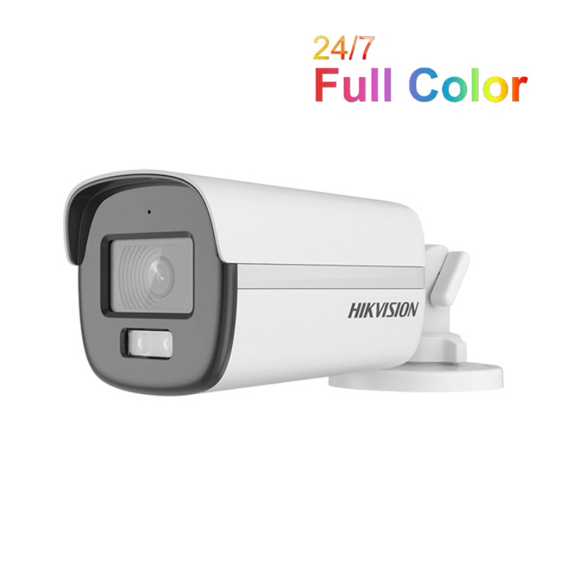 Camera HDTVI ColorVu 2.0MP thân trụ HIKVISION DS-2CE12DF0T-F